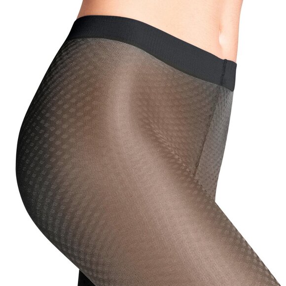 Falke Dawn 40 Denier Tights in Black Size M NWOT - Picture 3 of 10